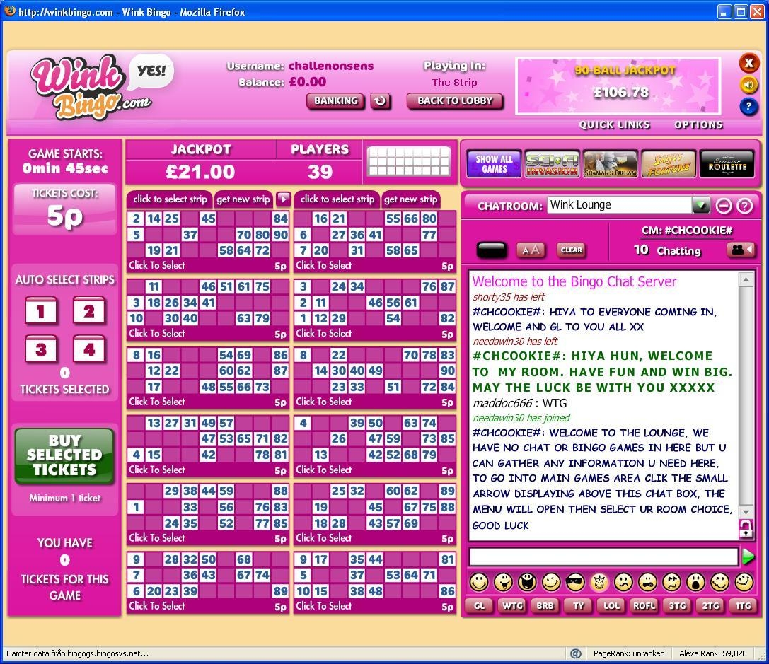 Online Bingo And The Chat Function